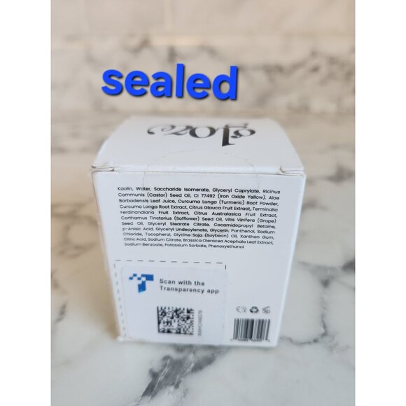 Glow Vitamin C Clay Mask With Turmeric Aloe & Desert Lime For Radiant Skin Vegan - Picture 6 of 6